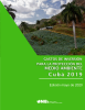 GASTOS DE INVERSIÓN PARA LA PROTECCIÓN DEL MEDIO AMBIENTE. CUBA Enero-Diciembre 2019